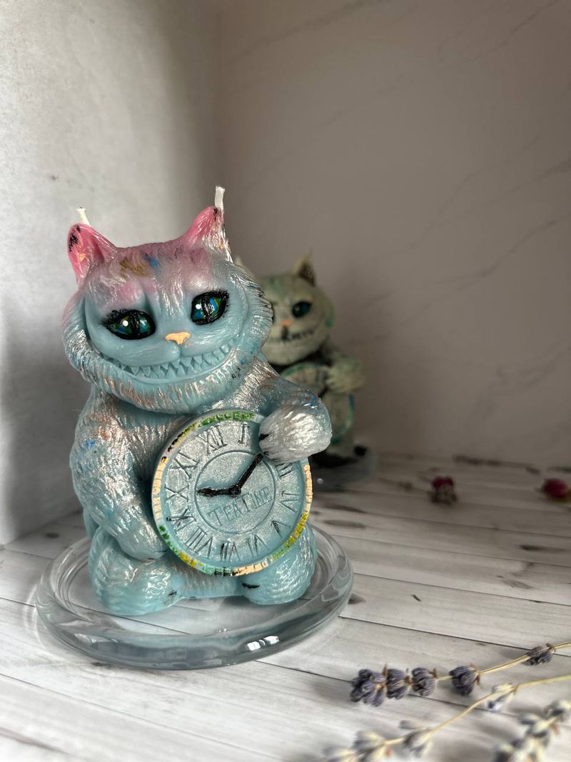 Свеча Чеширский Кот  фото 8