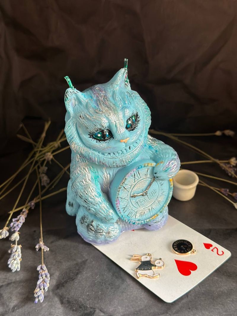 Свеча Чеширский Кот  фото 4