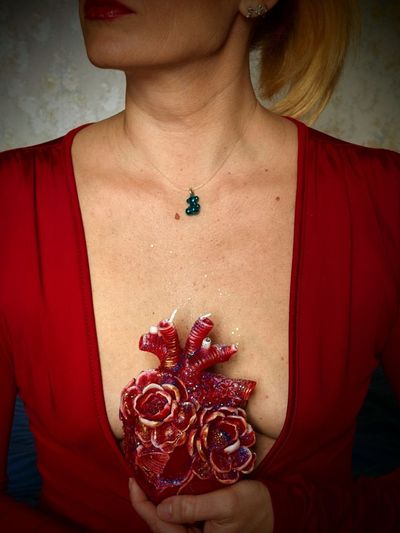 Сердце - свеча 