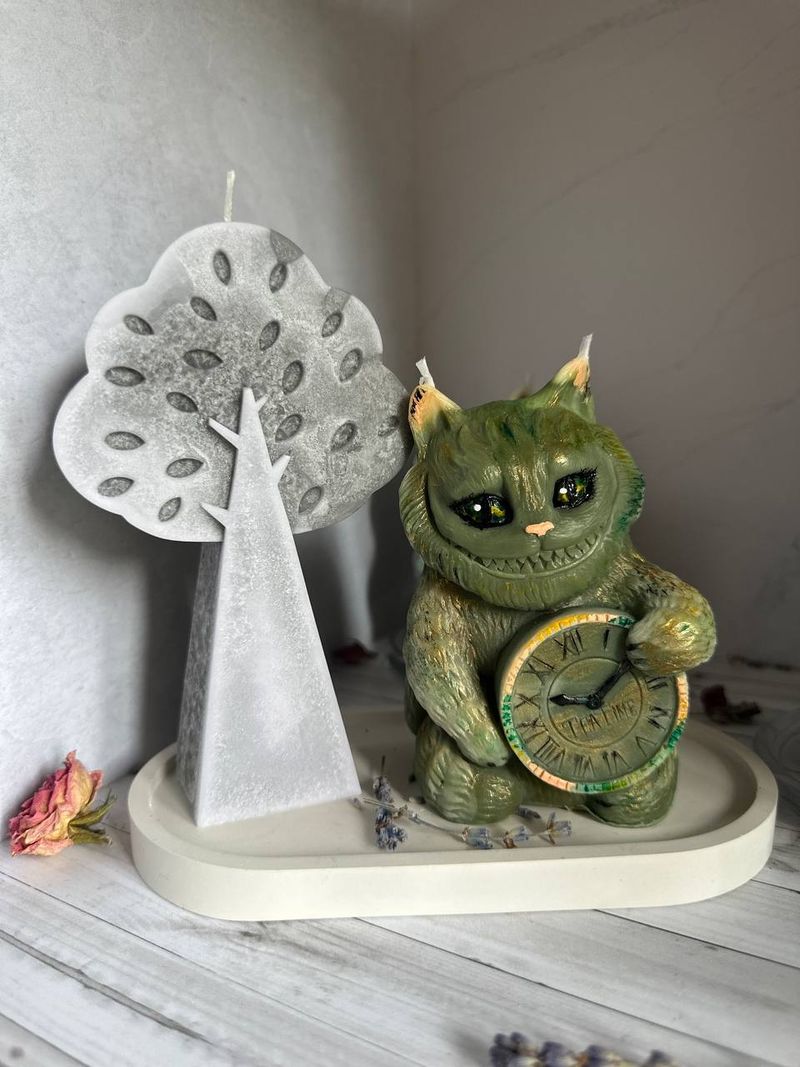 Свеча Чеширский Кот  фото 9